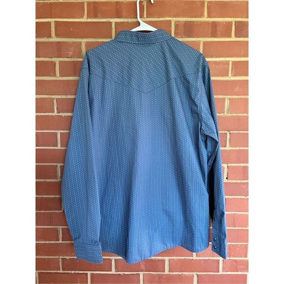 Western Pearl Snap Button Down Shirt - Picture 3 of 3